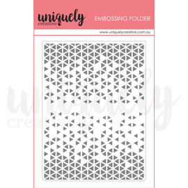 Uniquely Creative - Eclectic Grunge - Embossing Folder - Dazzle