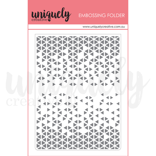 Uniquely Creative - Eclectic Grunge - Embossing Folder - Dazzle