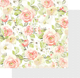 Uniquely Creative - Full Bloom - 12x12 Pattern Paper "Floral"
