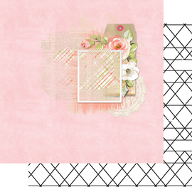 Uniquely Creative - Full Bloom - 12x12 Pattern Paper "Flourishing"