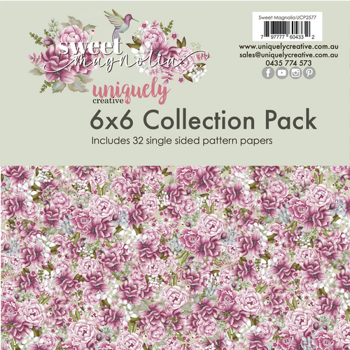 Uniquely Creative - Sweet Magnolia - 6x6 Collection Pack