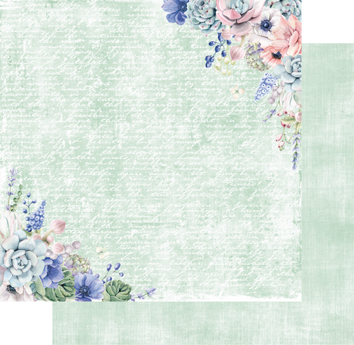 Uniquely Creative - Blossom & Bloom - 12x12 Pattern Paper "Garden of Dreams"