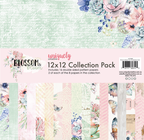 Uniquely Creative - Blossom & Bloom - 12x12 Collection Pack
