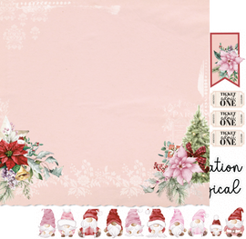Uniquely Creative - A Christmas Dream - 12x12 Pattern Paper "Wonderment"