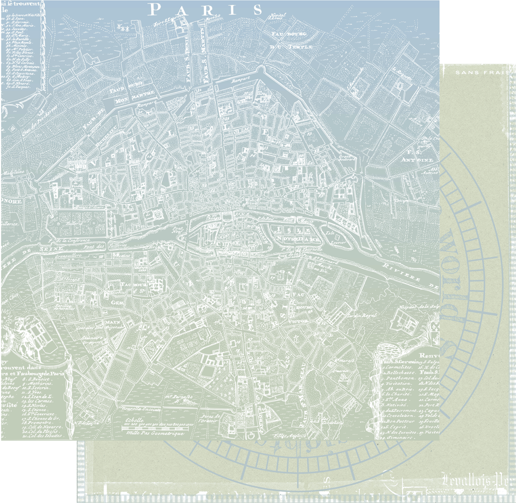Uniquely Creative - Scenic Route - 12x12 Pattern Paper 