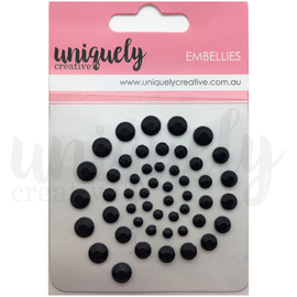 Uniquely Creative - Embellies - Rhinestones "Black"