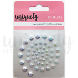 Uniquely Creative - Embellies - Rhinestones "Crystal"