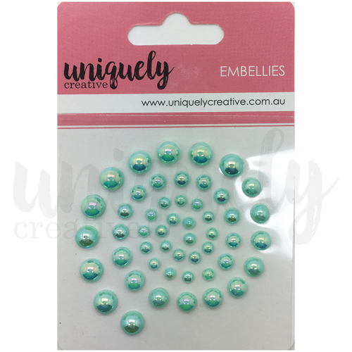 Uniquely Creative - Embellies - Pearls "Mint"