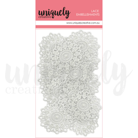 Uniquely Creative - Lace Embellishments - Lace Doilies (15pk)