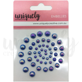 Uniquely Creative - Embellies - Pearls "Cobalt'