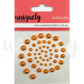 Uniquely Creative - Embellies - Pearls "Peach"