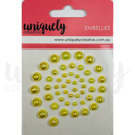 Uniquely Creative - Embellies - Pearls "Sunshine"