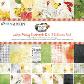 49 and Market - Vintage Artistry Countryside - 12x12 Collection Pack