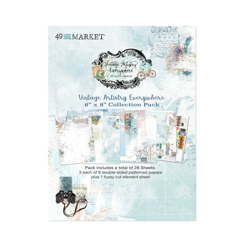 49 and Market - Vintage Artistry Everywhere - 6x8 Collection Pack
