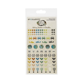 49 and Market - Wherever - Wishing Bubbles & Baubles Epoxy Stickers