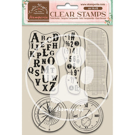 Stamperia - Create Happiness 2 - "Alphabet and Numbers" Acrylic Stamp 14x18cm