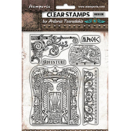 Stamperia - Magic Forest - "Adventure" Acrylic Stamp 14x18cm