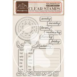Stamperia - Create Happiness - "Weekly Planner" Acrylic Stamp 14x18cm