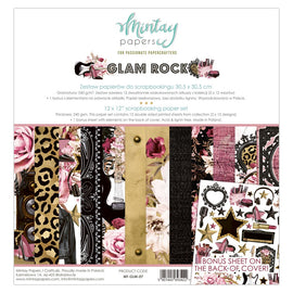 Mintay - Glam Rock - 12X12 Paper Pack