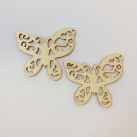 Artfull Embellies - Wooden Shapes - Large Butterfly