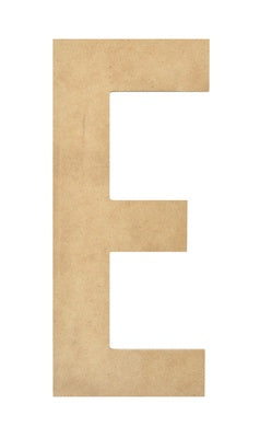 Kaisercraft 17cm Wood Letters - E