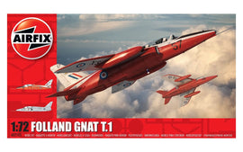 Airfix - Model Kit - Folland Gnat T.1 1:72 (Skill Level 1)