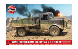 Airfix - Model Kit - WWII British Army 30-CWT 4 X 2 G.S. Truck 1:35 (Skill Level 3)