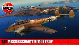 Airfix - Model Kit - Messerschmitt Bf110E Trop 1:72 (Skill Level 2