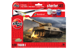 Airfix - Small Starter Set - Tiger I Tank (Skill Level 1