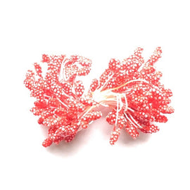 Artfull Stamens - Large Beaded - Red