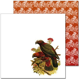 Craft Co - Pavlova NZ Birds - 12x12 Paper Kaka (PV19025)
