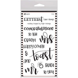 Ranger - Letter It Clear Stamps - Wedding