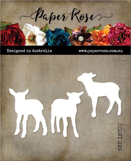 Paper Rose - Lambs Large Die Set