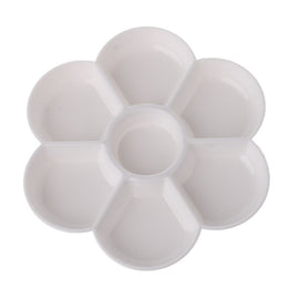 Das - 7 Hole Plastic Flower Paint Palette