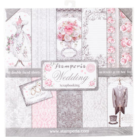 Stamperia - 12x12 Paper Pack - Wedding