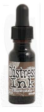 Tim Holtz Distress Ink Re-Inker - Walnut Stain