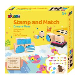 Avenir - Stamp and Match - Create Pets