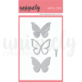 Uniquely Creative - Something Blue - Butterfly Builder Die Set