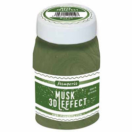 Stamperia - Mix Media Pastes - 3D Musk Effect 100ml - Dark Green