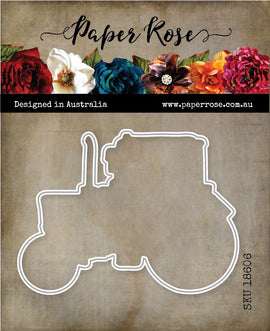 Paper Rose - Vintage Tractor Die