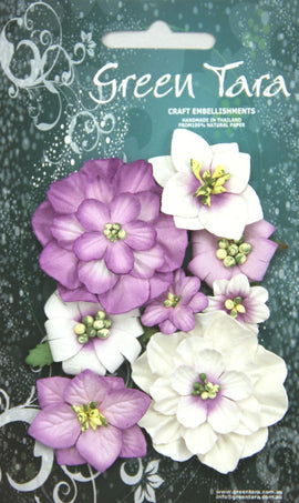 Green Tara Flowers - Fantasy Blooms - Lavender