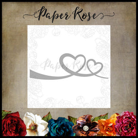 Paper Rose - Heart Border Die
