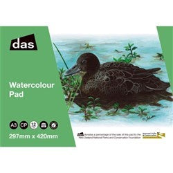 Das - Watercolour Pad A5 - 200gsm