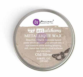 Prima Marketing - Finnabair Art Alchemy - Metallique Wax - Old Silver