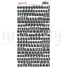 Uniquely Creative - Alphabet Stickers - Black Lower Case