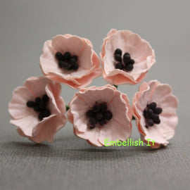 Poppies - Pale Pink