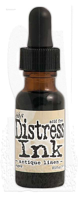 Tim Holtz Distress Ink Re-Inker - Antique Linen