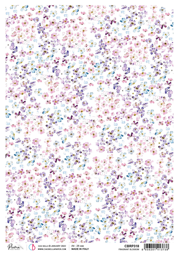 Ciao Bella - Blooming - A4 Rice Paper - Fragrant Blossom