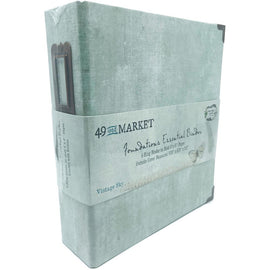 49 and Market - Foundations Essential Binder - 6 Ring 6x8 Album - Vintage Sky