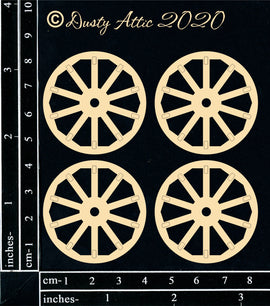 Dusty Attic - Farmyard "Mini Wagon Wheels"